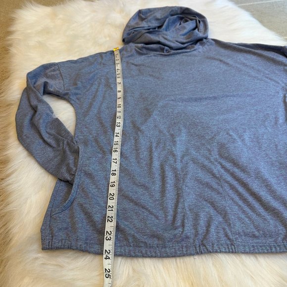 Merrell Helio Hooded Cowl Pullover Top Shirt Baselayer Purple MEDIUM #JWS22337 - Picture 8 of 12